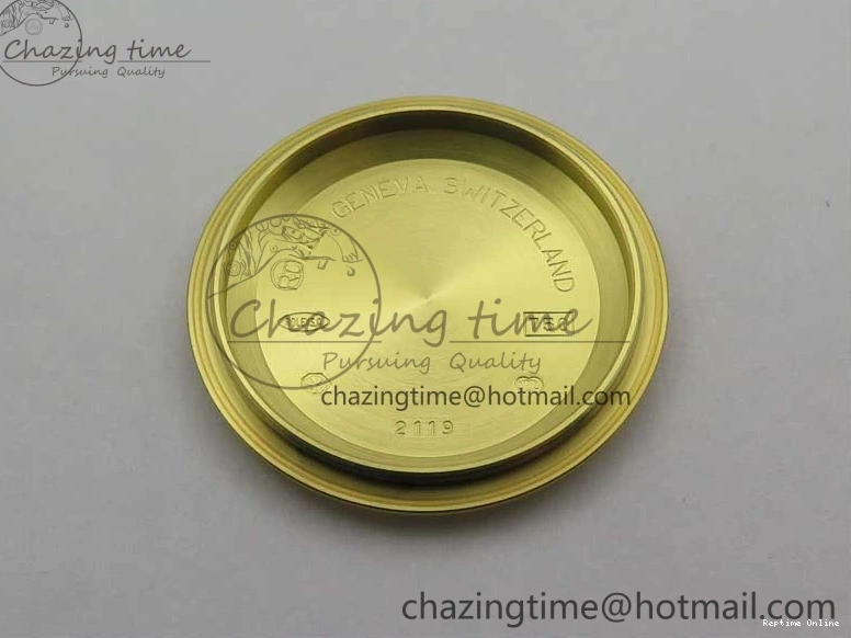 0412 Daytona 116518 Noob 1:1 Best Edition YG Plated 904L SS Case Goid Diamonds Dial on Black Rubber Strap SA4130 V4 (Free Extra Strap) Versatile 2587